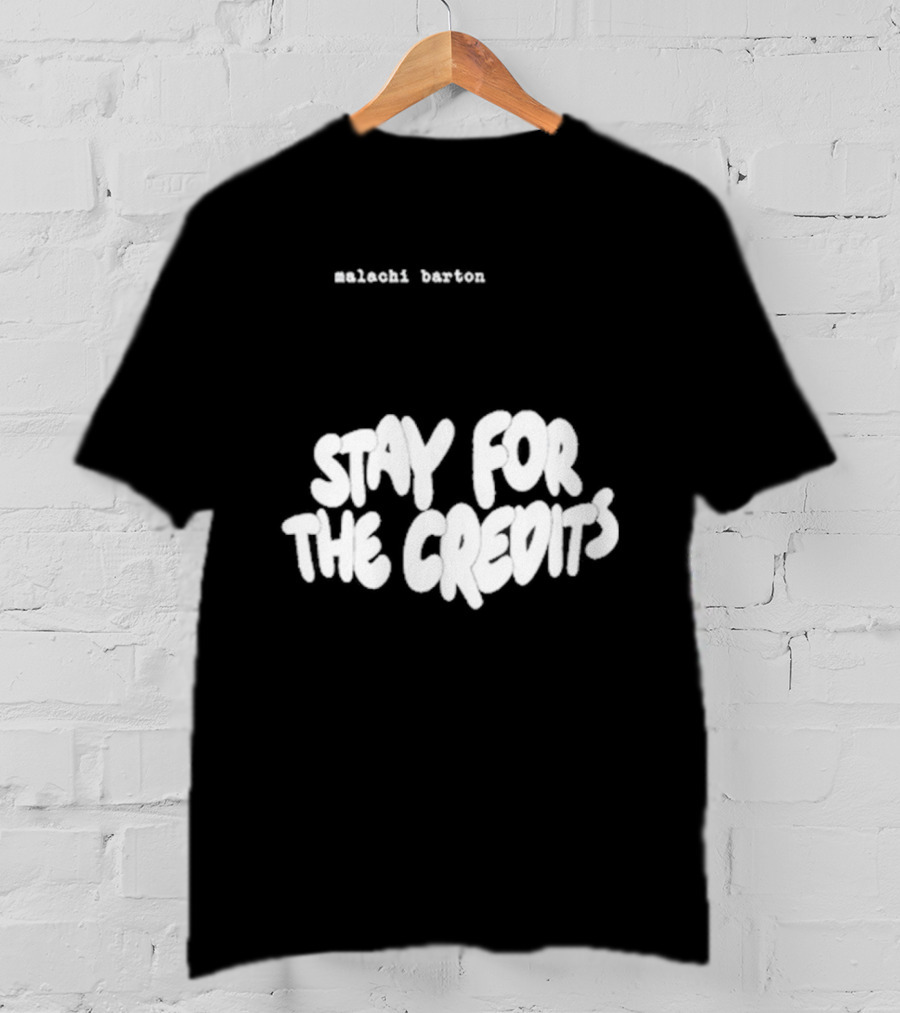 Stay For The Credits Malachi Barton Bubble SFTC T-Shirt