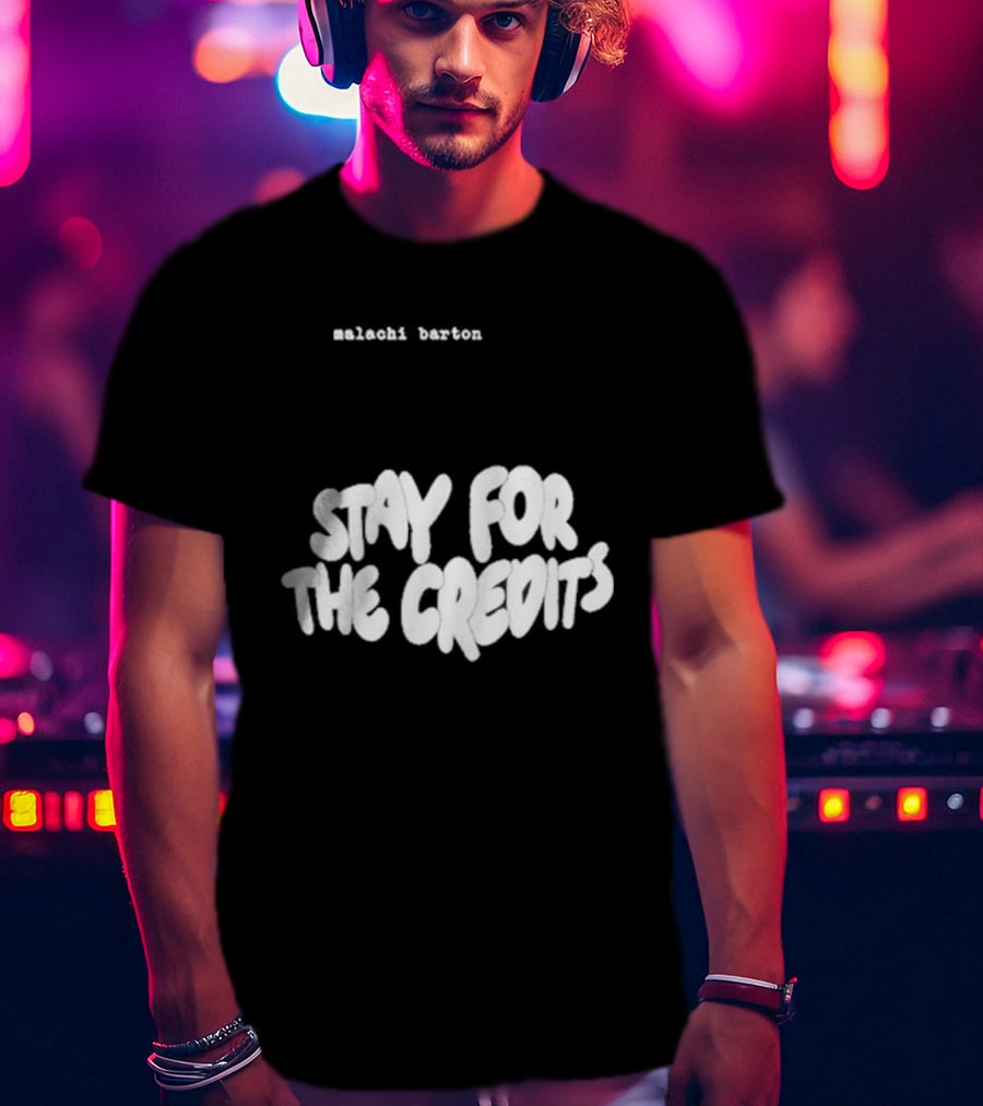 Stay For The Credits Malachi Barton Bubble SFTC T-Shirt