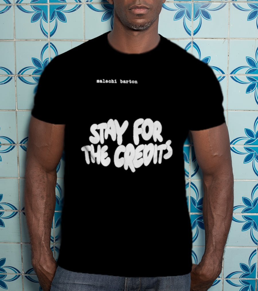 Stay For The Credits Malachi Barton Bubble SFTC T-Shirt