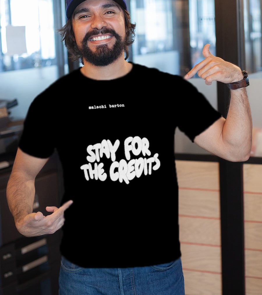 Stay For The Credits Malachi Barton Bubble SFTC T-Shirt