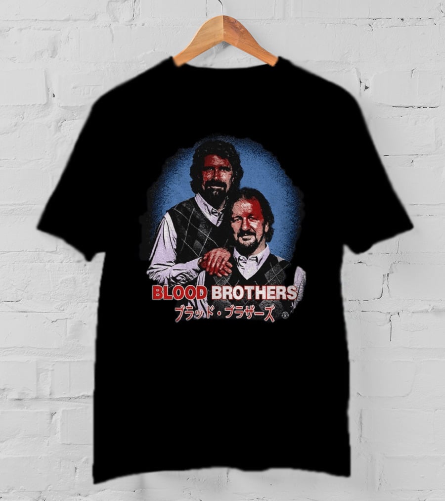 Mick Foley Terry Funk Blood Brothers T-Shirt