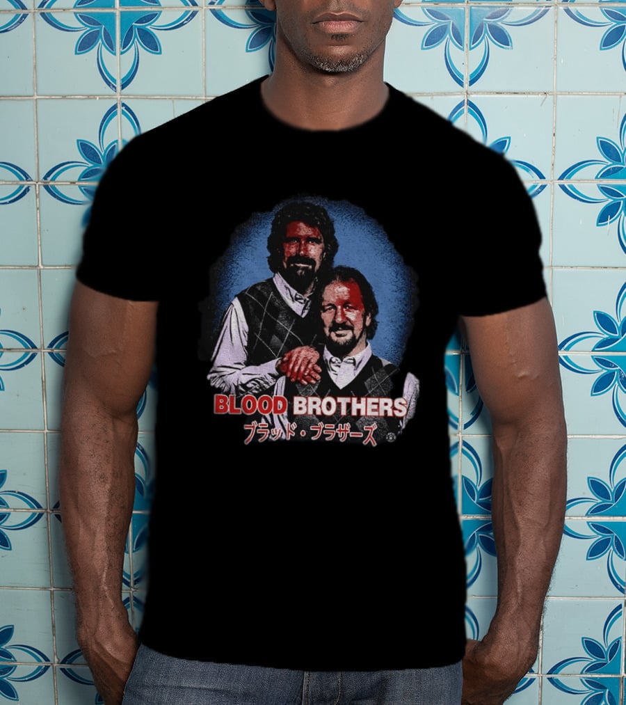 Mick Foley Terry Funk Blood Brothers T-Shirt