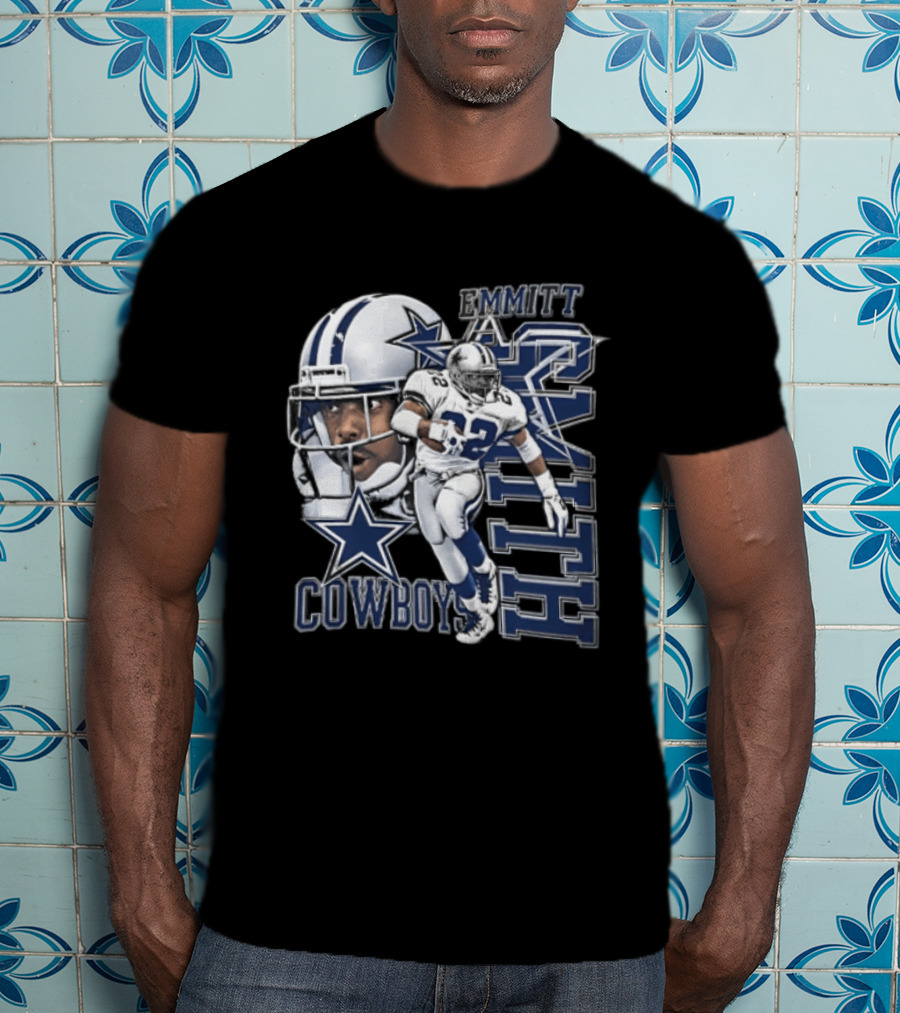Cowboys Emmitt Smith 22 Iconic Football Legend T-Shirt