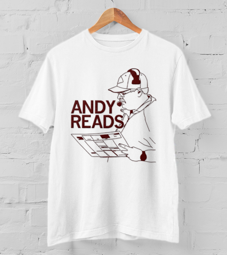 Andy Reads Kansas City Chiefs Coach Andy Reid T-Shirt