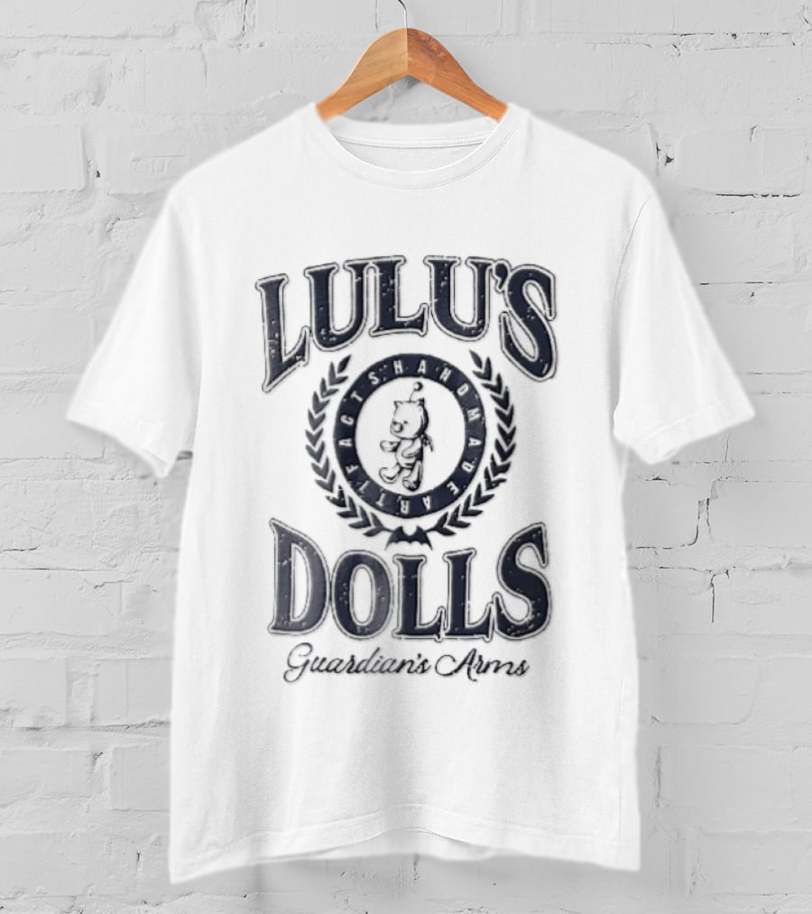 Lulus Dolls Guardians Arms Voodoo Bear Laurel Wreath T-Shirt