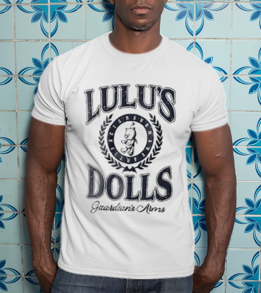 Lulus Dolls Guardians Arms Voodoo Bear Laurel Wreath T-Shirt