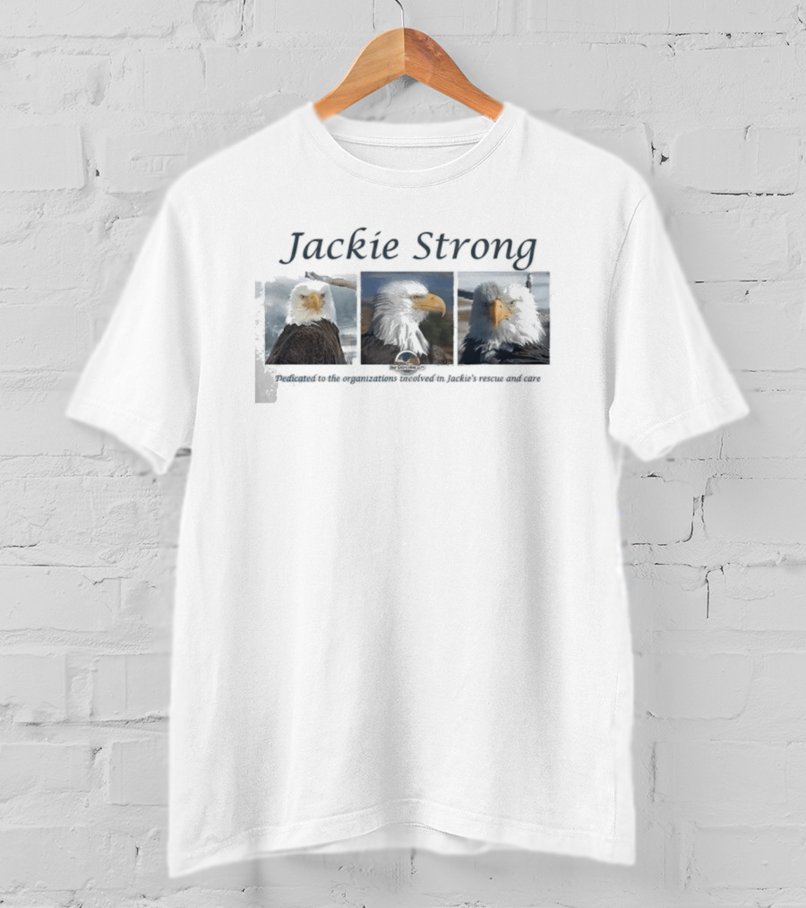 Jackie Strong Dedicated Big Bear Eagle Conservation T-Shirt