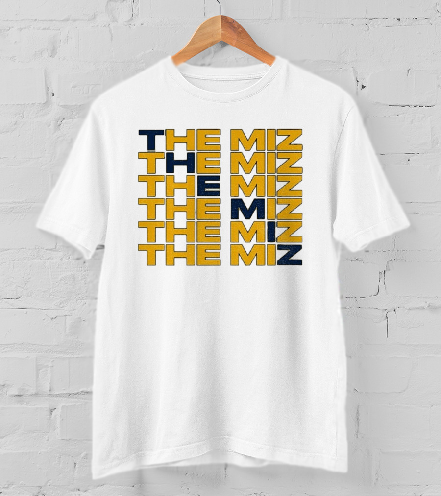 Jacob Misiorowski The Miz Milwaukee Baseball Stacked T-Shirt
