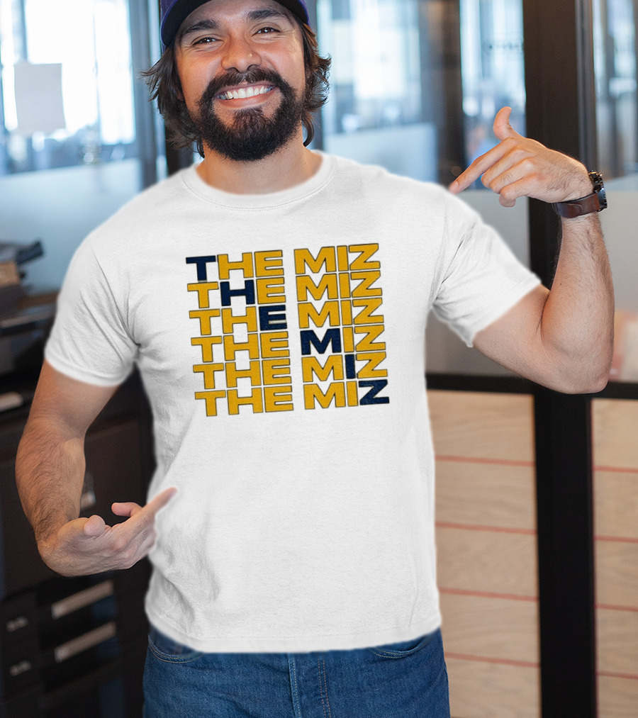 Jacob Misiorowski The Miz Milwaukee Baseball Stacked T-Shirt