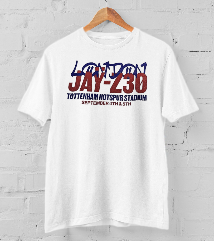 London Jay Z30 Tottenham Hotspur Stadium September 4th 5th T-Shirt