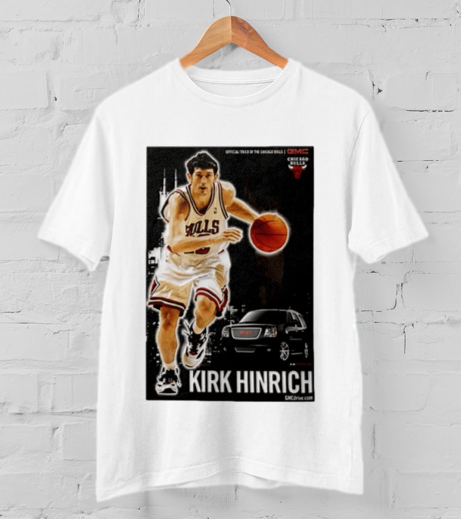 Kirk Hinrich Chicago Bulls GMC Basketball Action T-Shirt