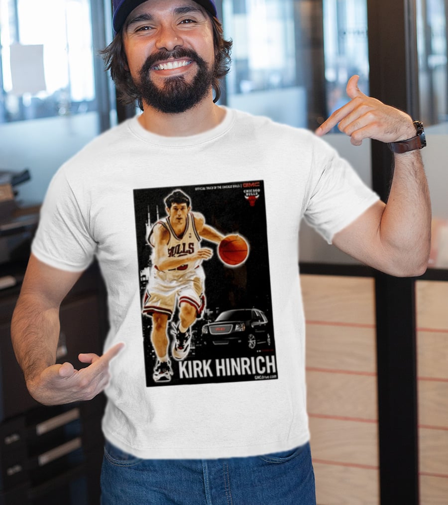 Kirk Hinrich Chicago Bulls GMC Basketball Action T-Shirt