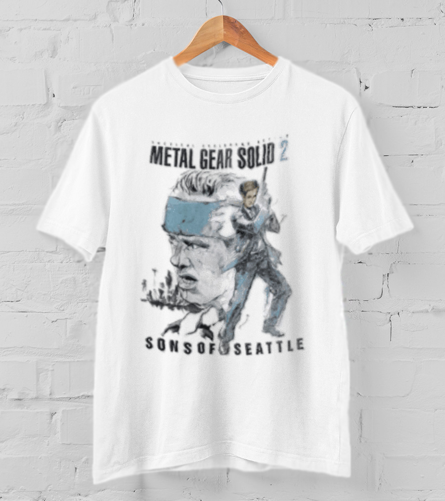 Metal Gear Solid 2 Tactical Espionage Action Sons Of Seattle Kelsey Grammer David Hyde Pierce T-Shirt