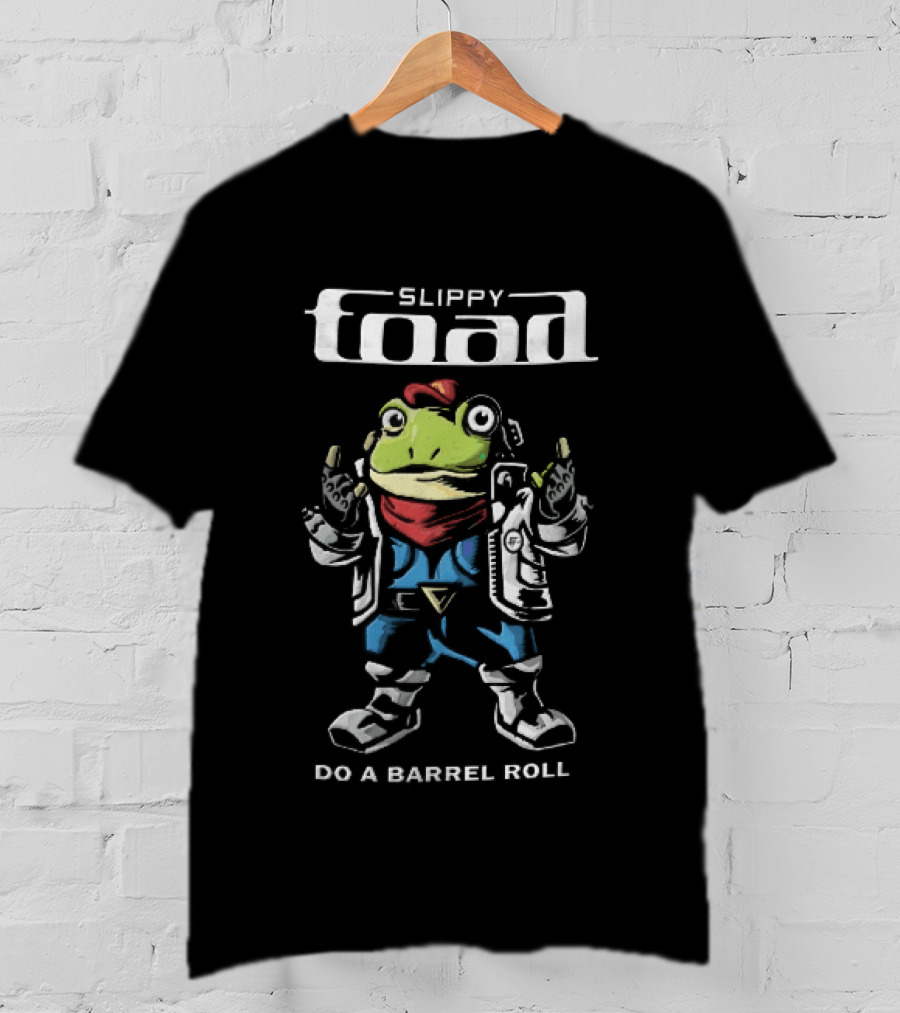 Slippy Toad Do A Barrel Roll Amphibious Schism T-Shirt