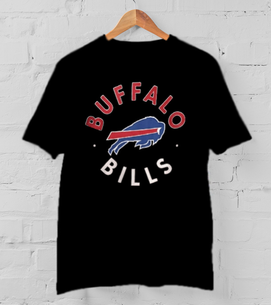 Buffalo Bills NFL Football Team Logo Blue And Red Buffalo T-Shirt