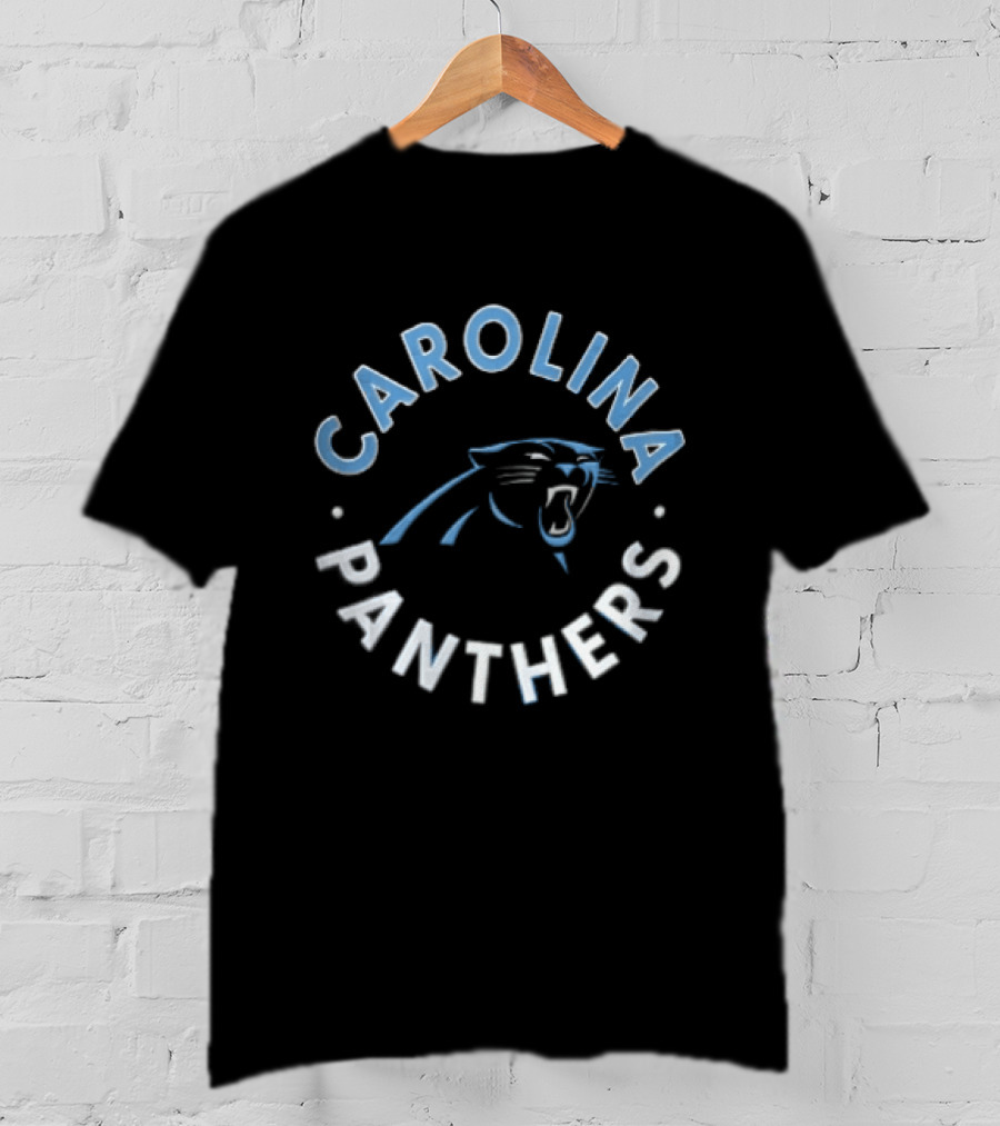 Carolina Panthers Team Spirit Feline T-Shirt