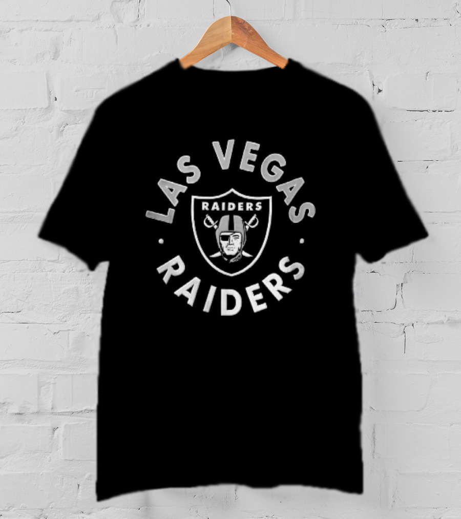 Las Vegas Raiders Football Team NFL Shield T-Shirt