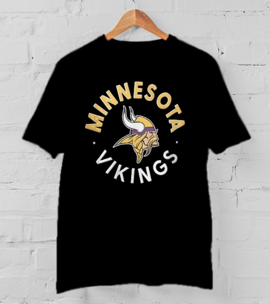 Minnesota Vikings Iconic Viking Head T-Shirt