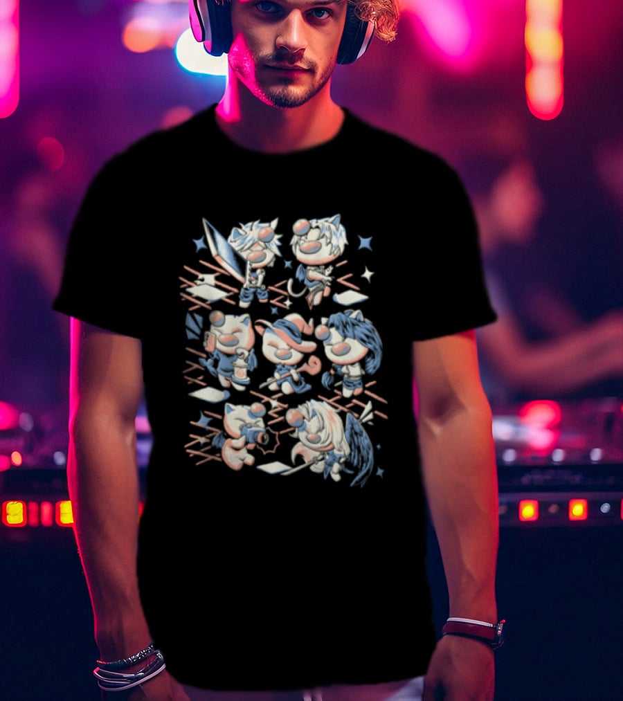 Final Fantasy Cosplay Contest Kupo Mog Moogle Characters T-Shirt