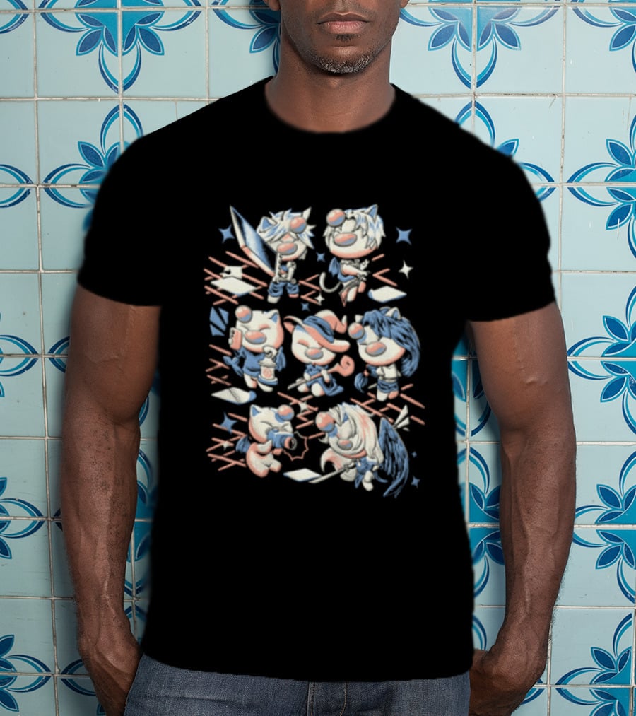 Final Fantasy Cosplay Contest Kupo Mog Moogle Characters T-Shirt