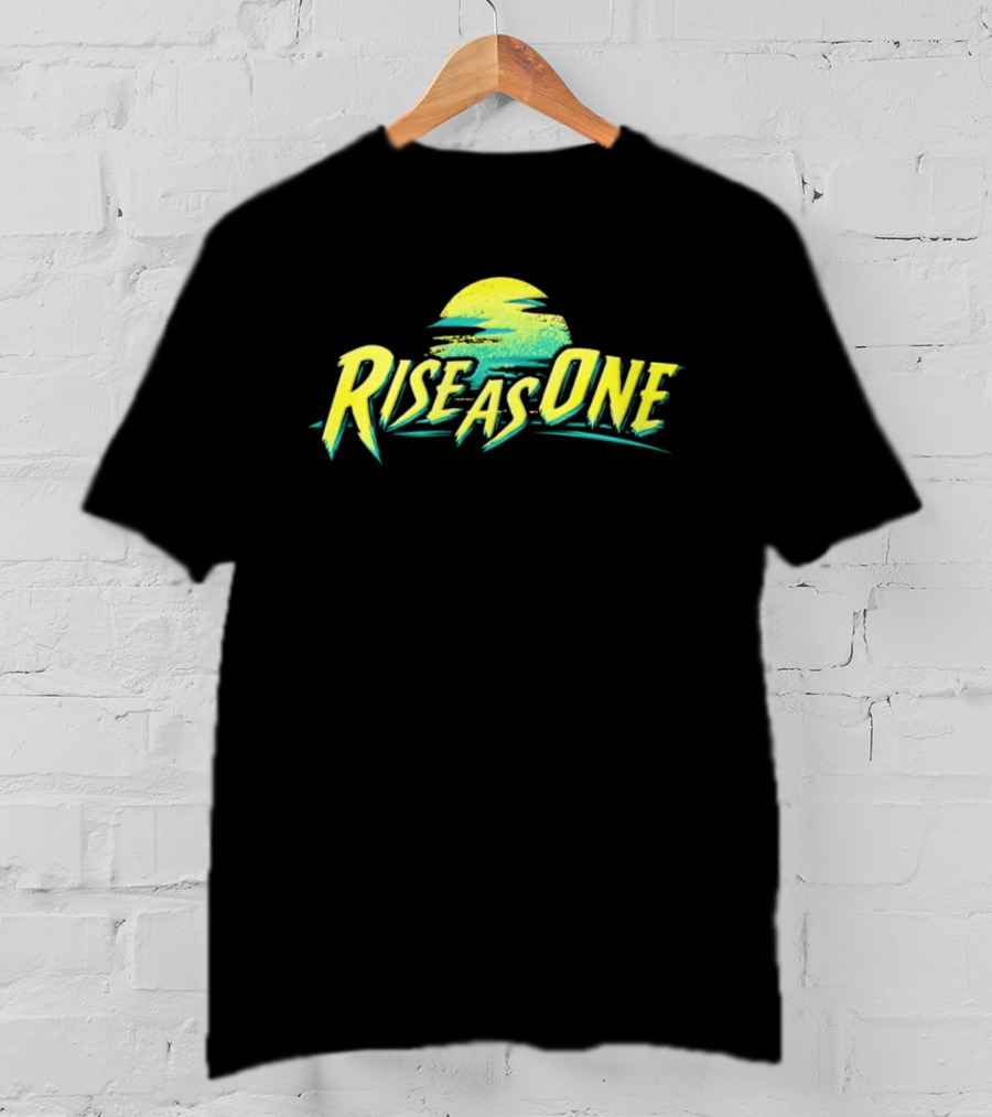 Nicholas Daley Carhartt WIP Rise As One Sun Wave Yellow Neon T-Shirt