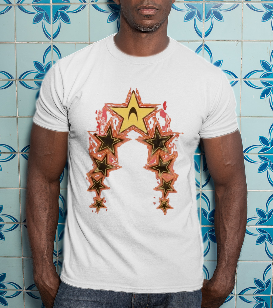 BTS Jin Chicago All Star Starfleet Emblem Arch T-Shirt