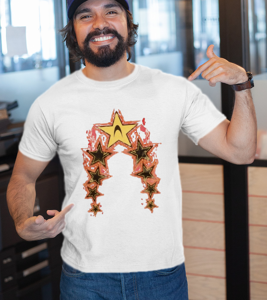 BTS Jin Chicago All Star Starfleet Emblem Arch T-Shirt