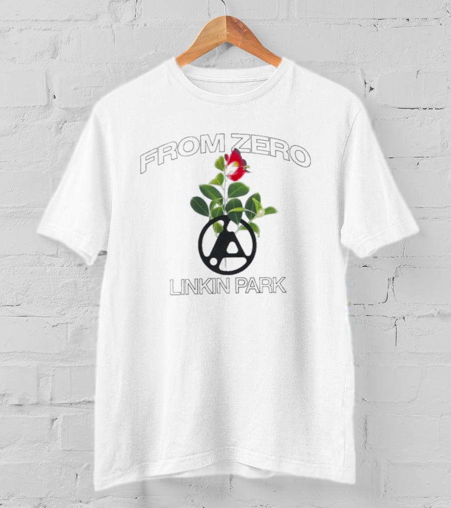 Linkin Park From Zero Floral Makoto Azuma Camellia 2026 Collaboration T-Shirt