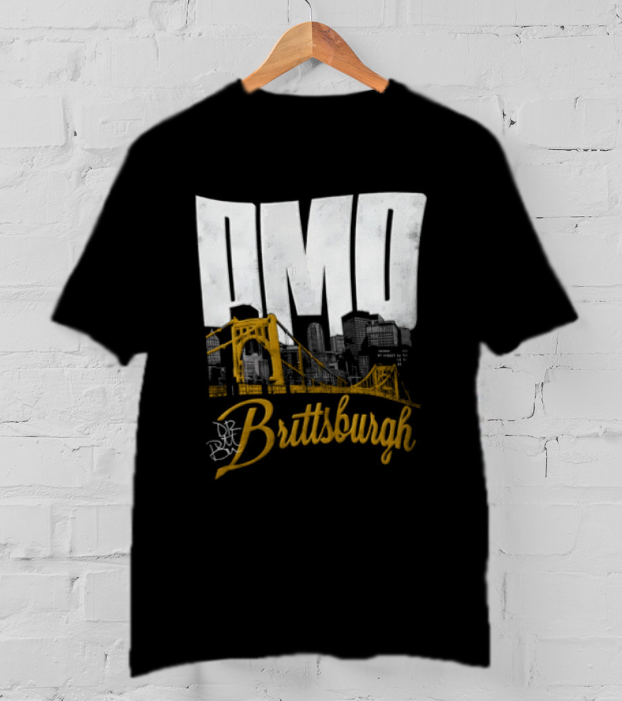 DMO Britt Baker Brittsburgh City Skyline Bridge T-Shirt