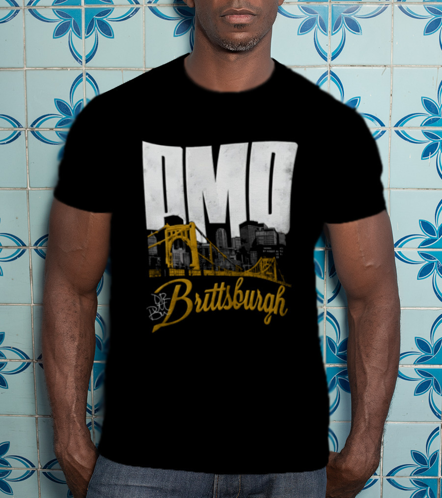 DMO Britt Baker Brittsburgh City Skyline Bridge T-Shirt