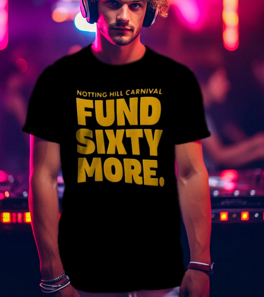 Notting Hill Carnival Fund Sixty More Celebration T-Shirt