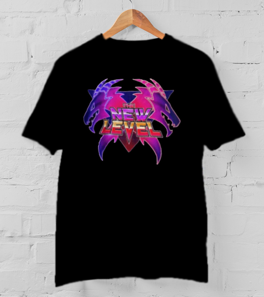 The New Level Dual Dragon Emblem Level Up T-Shirt