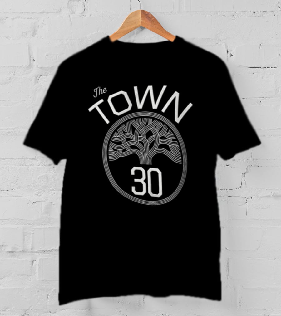 The Town 30 Oakland Basketball Tree T-Shirt