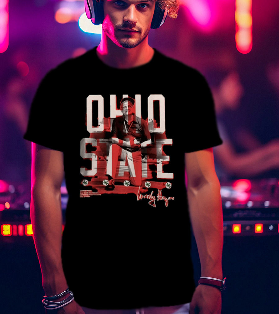 Ohio State Buckeyes Woody Hayes Coach T-Shirt