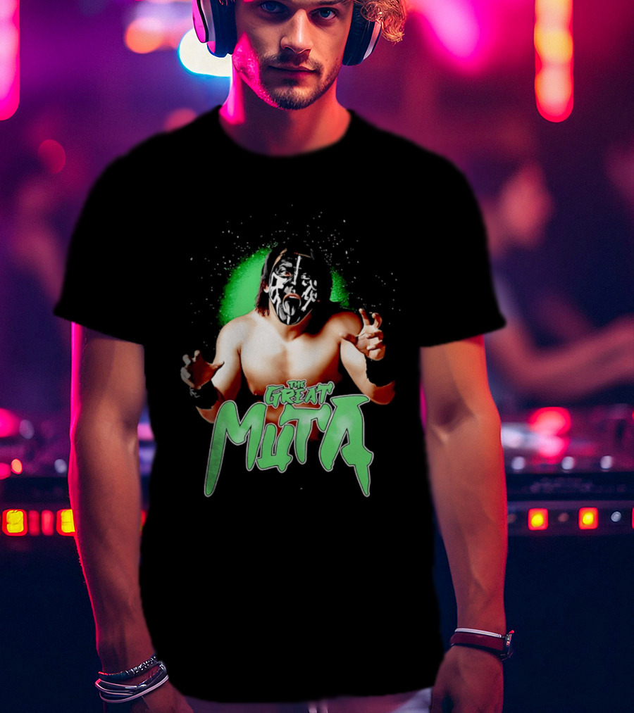 Great Muta Wrestling Legend Face Paint T-Shirt