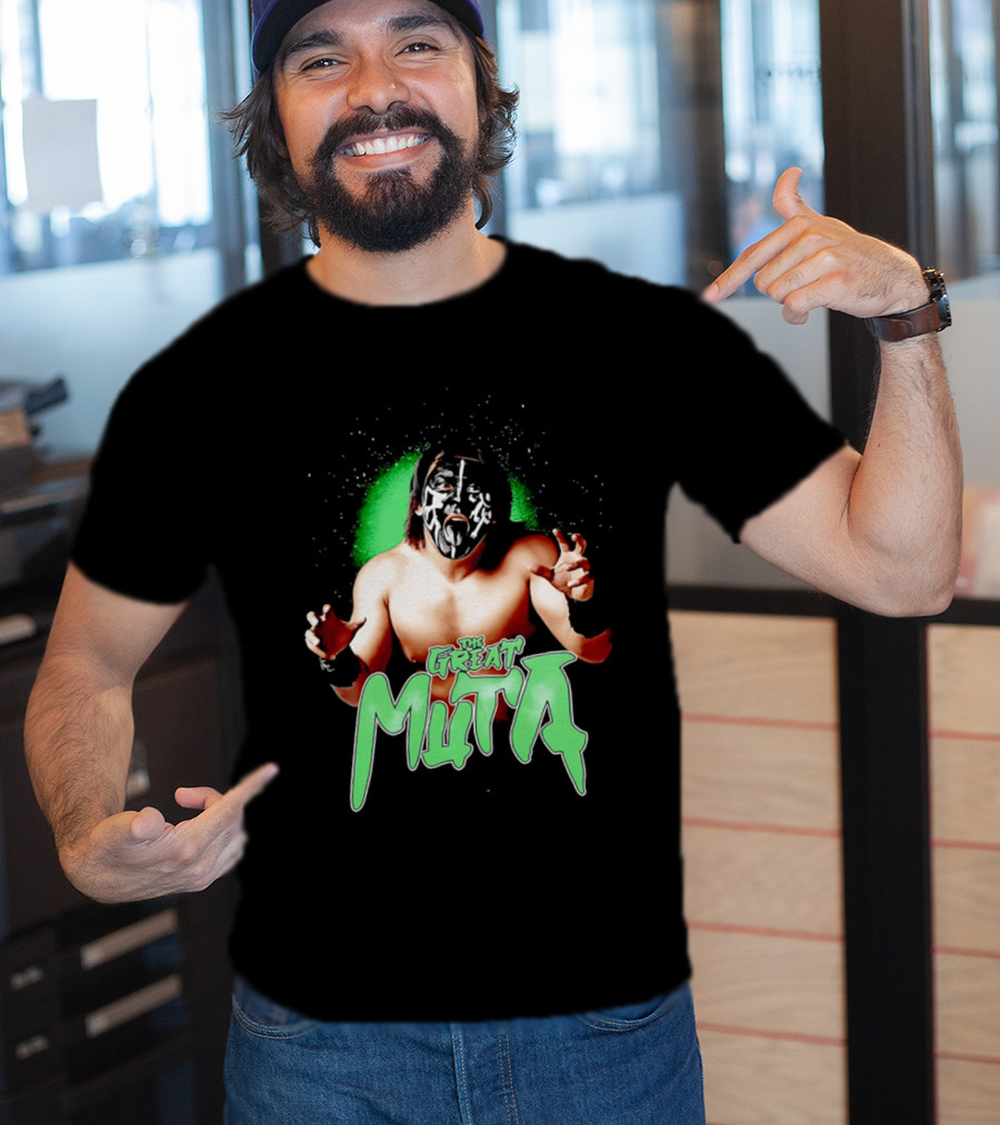 Great Muta Wrestling Legend Face Paint T-Shirt
