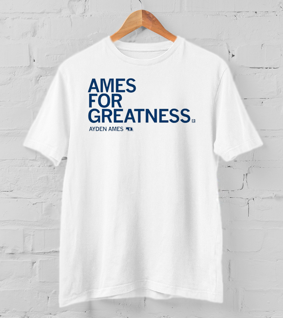 Ames For Greatness Ayden Ames Creighton Bluejays Number 9 T-Shirt
