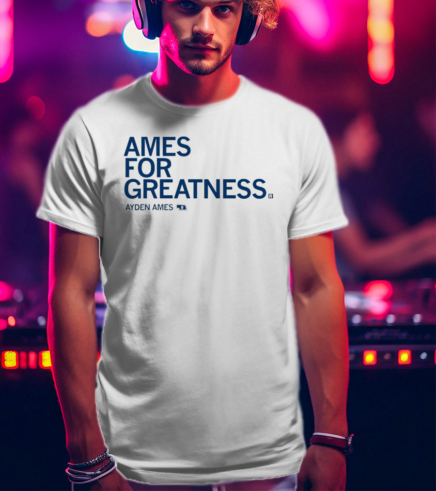 Ames For Greatness Ayden Ames Creighton Bluejays Number 9 T-Shirt