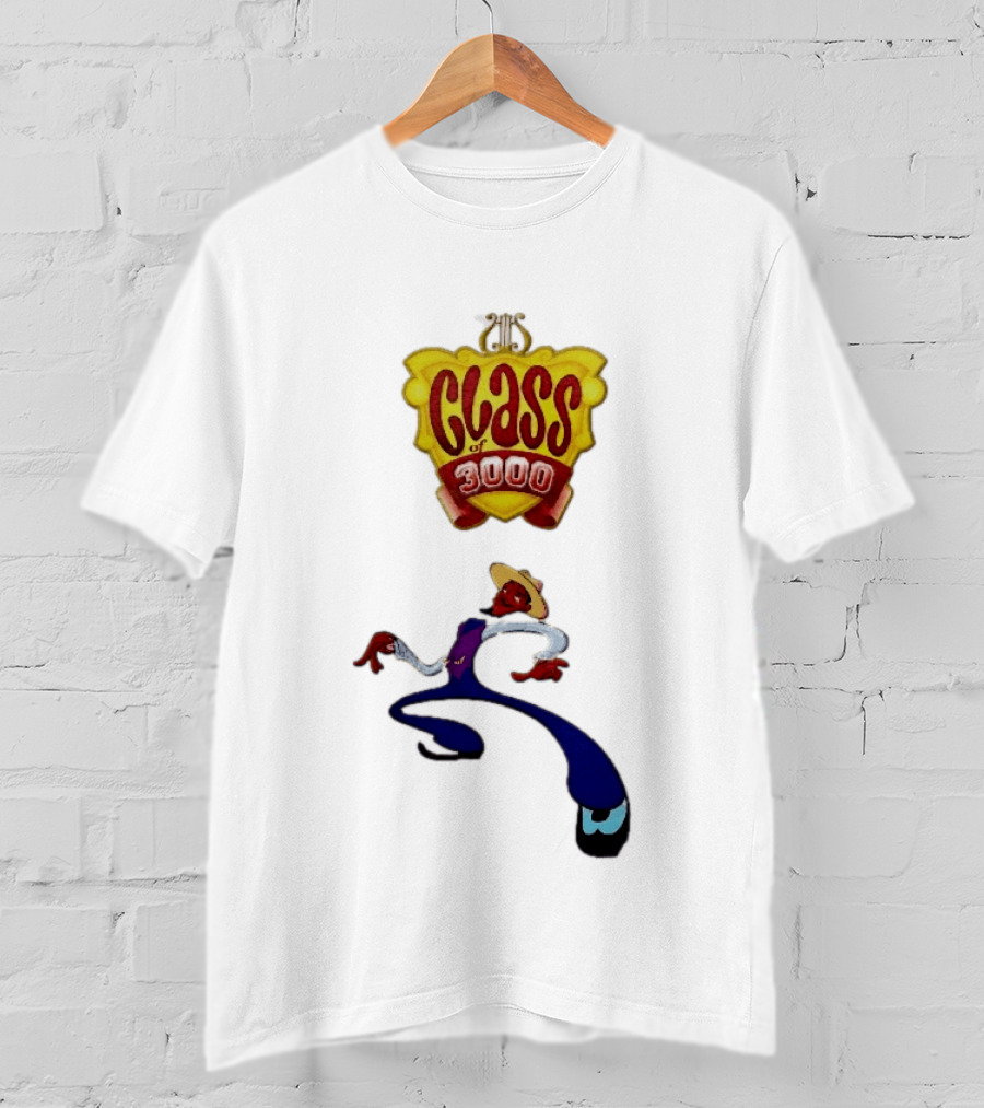 Class Of 3000 Cartoon 2015 Posing Straw Hat Vest T-Shirt
