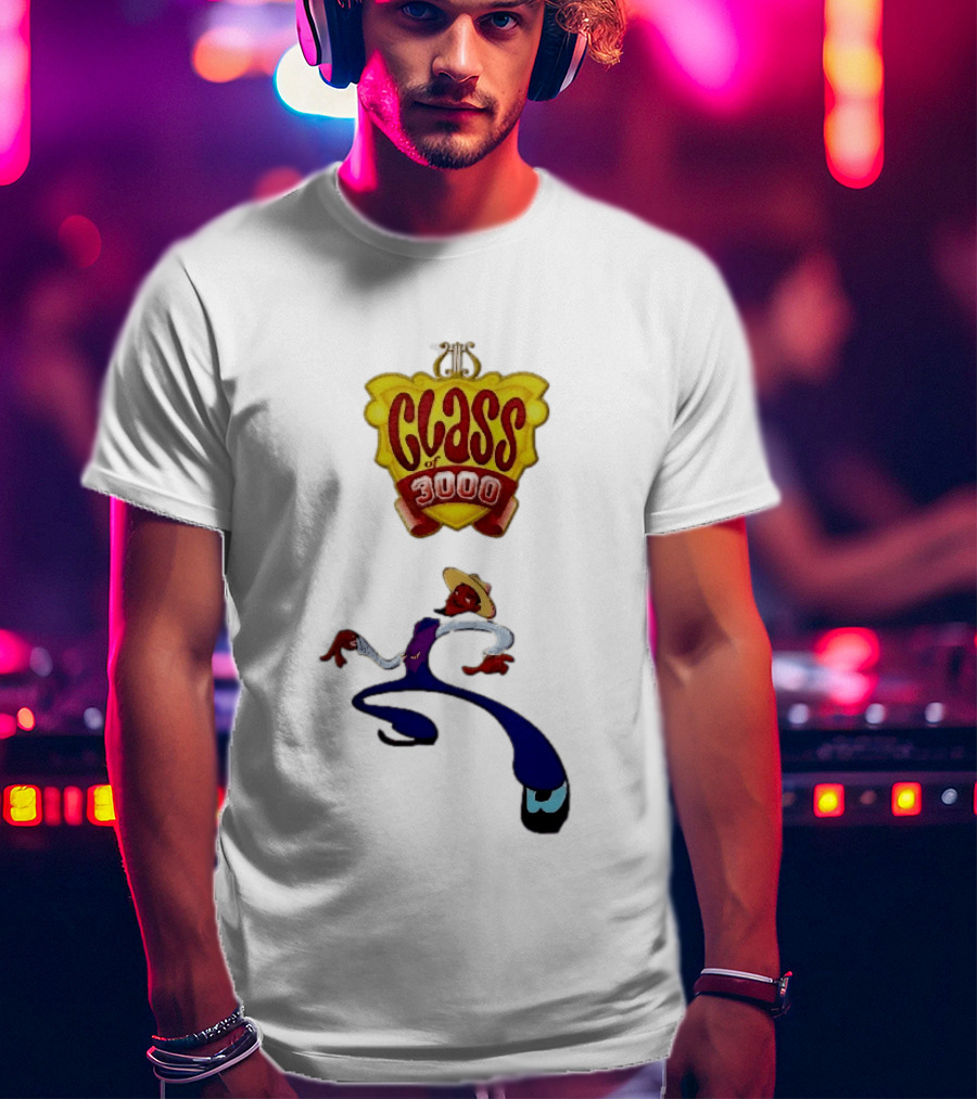 Class Of 3000 Cartoon 2015 Posing Straw Hat Vest T-Shirt