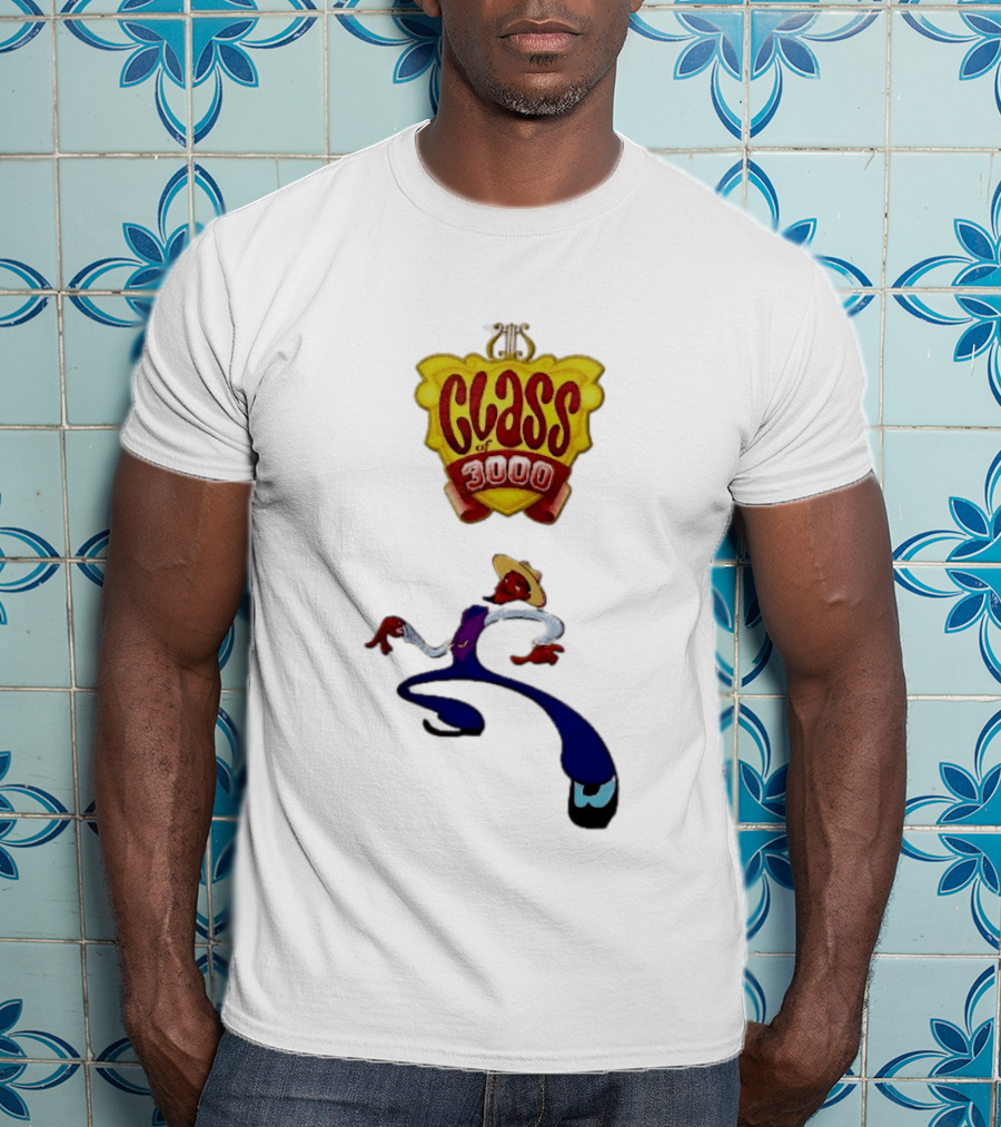 Class Of 3000 Cartoon 2015 Posing Straw Hat Vest T-Shirt