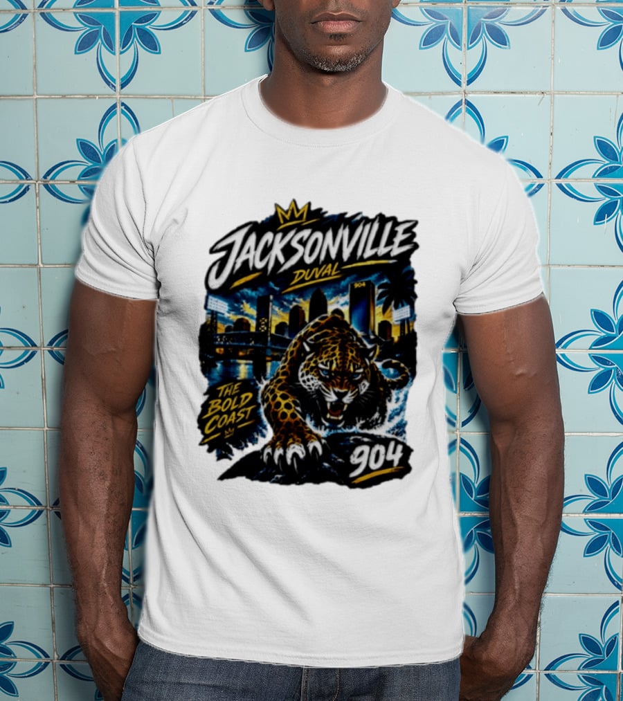 Jacksonville Duval 904 The Bold Coast T-Shirt