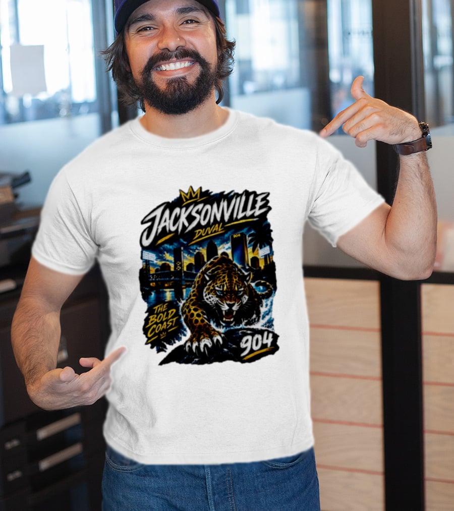 Jacksonville Duval 904 The Bold Coast T-Shirt