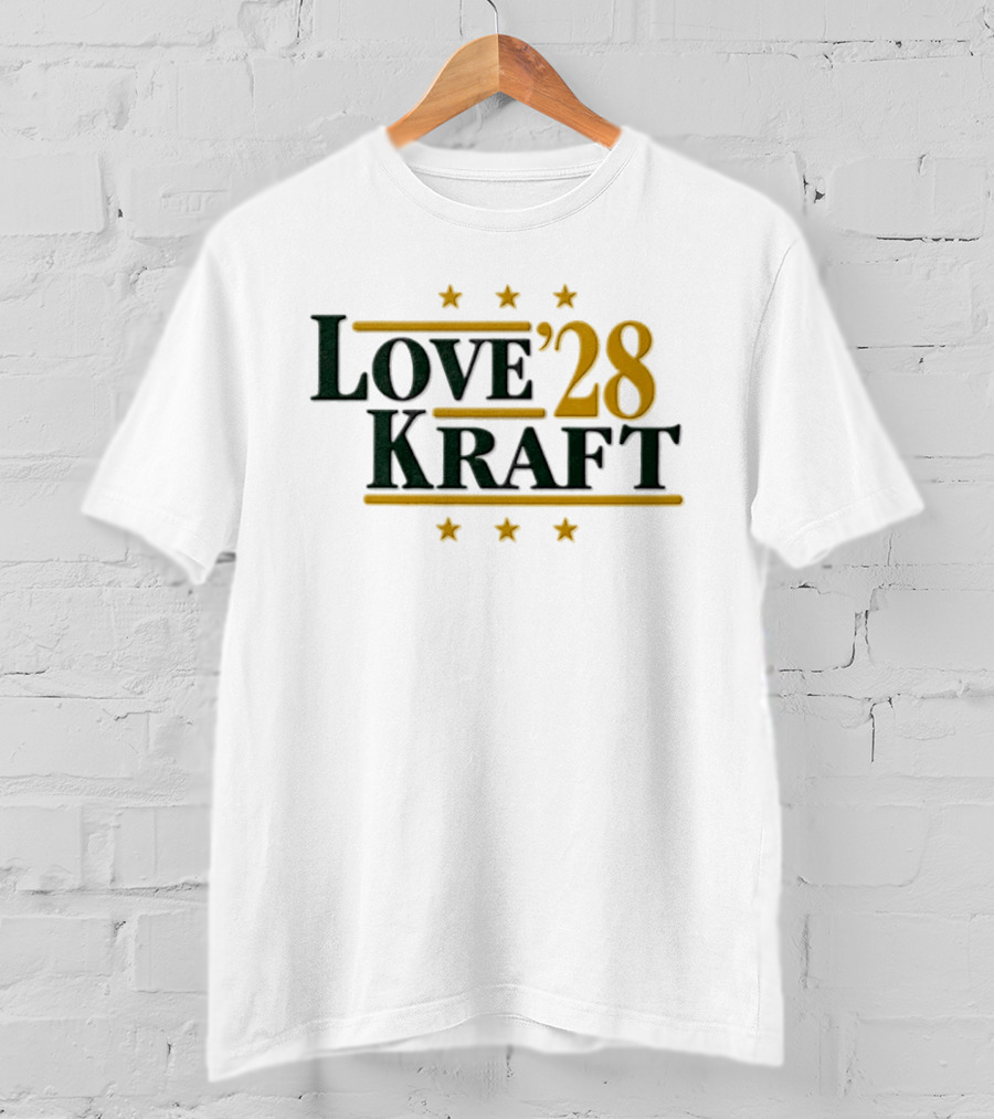 Love '28 Kraft Green Bay Packers T-Shirt