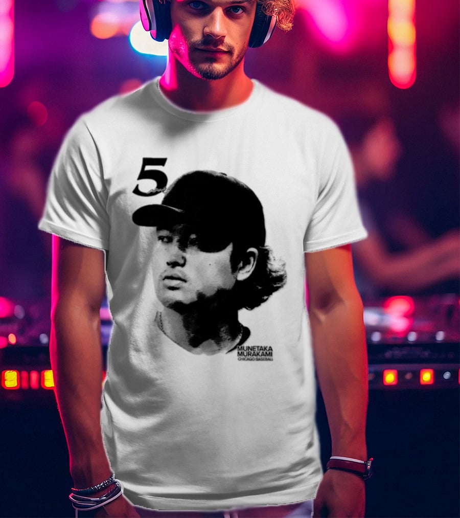 Munetaka Murakami Chicago Baseball Lineage Series 5 T-Shirt