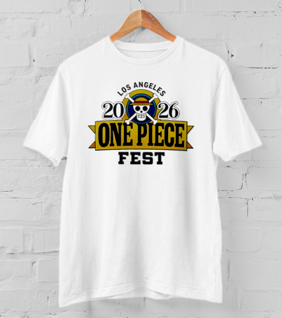 Los Angeles 2026 One Piece Fest Anime Event T-Shirt
