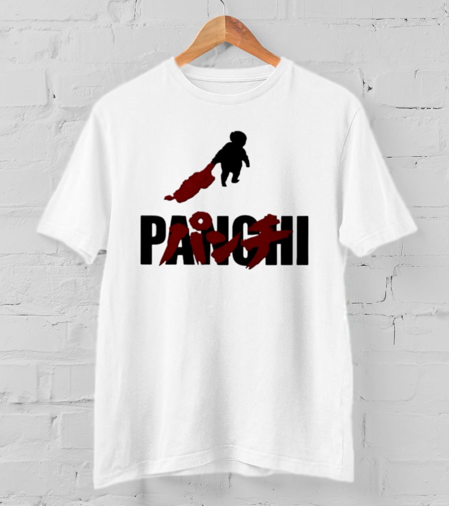 Panchi Monkey Teddy Bear Japanese T-Shirt