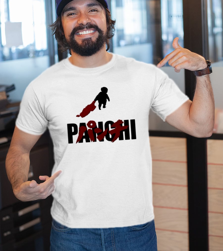 Panchi Monkey Teddy Bear Japanese T-Shirt