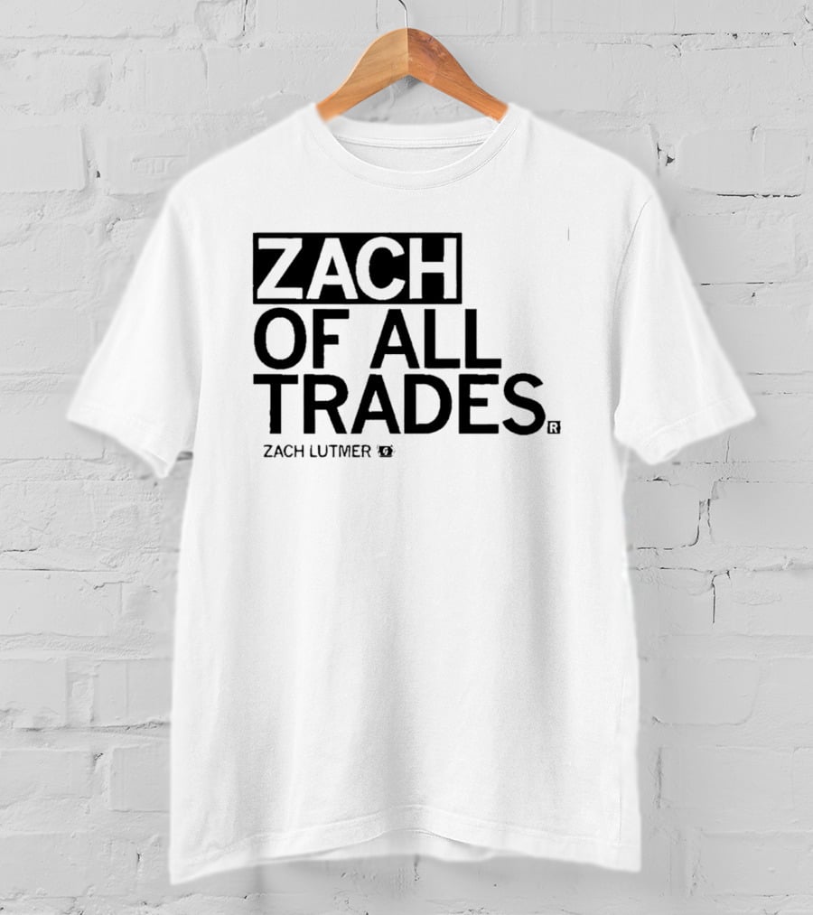Zach Of All Trades Zach Lutmer Iowa Hawkeyes T-Shirt