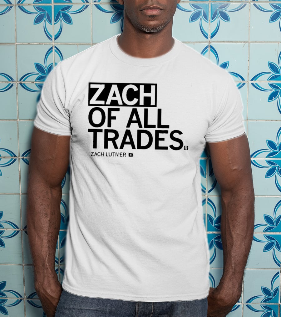 Zach Of All Trades Zach Lutmer Iowa Hawkeyes T-Shirt